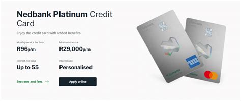 nedbank platinum credit card cash deposit fee